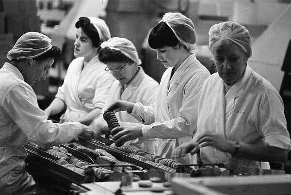 McVitie & Price Biscuit Factory, Harlesden, London, Tuesday 15th February 1966