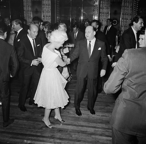 Media mogul Lew Grade, dancing with his wife Lady Grade