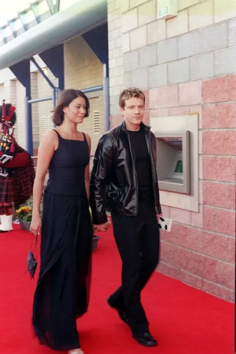Framed Print : Melanie Sykes with Max Beesley June 1999 Hand in hand
