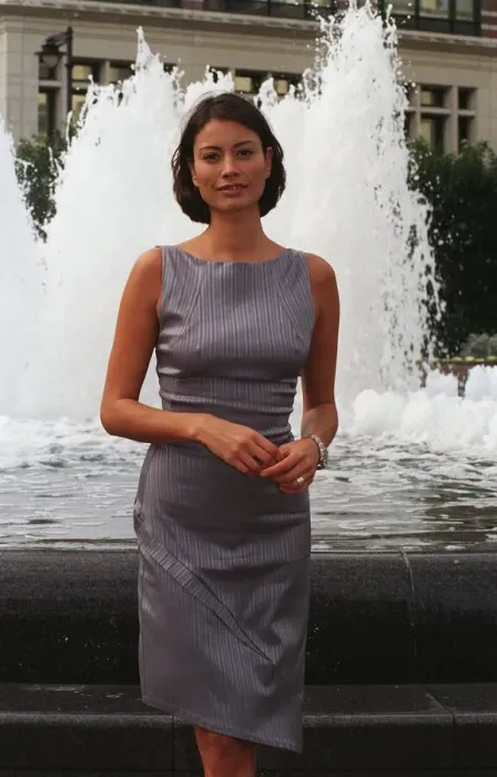 Framed Print : Melanie Sykes Televsion Presenter October 1998 launches new Silver Service Framed Print : Melanie Sykes Televsion Presenter October 1998 launches new Silver Service