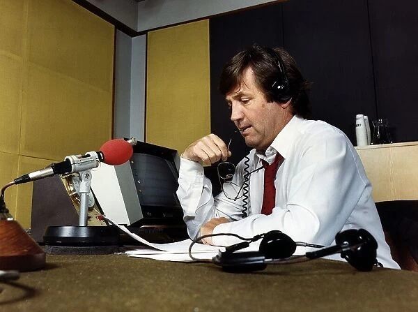 Melvyn Bragg Radio and Tv Presenter pictured at the BBC recording his program