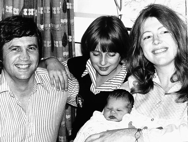 Melvyn Bragg TV arts programme presenter visits his wife Catie after the birth os their