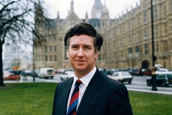 Member of Parliament for Darlington Michael Fallon. 26th March 1992