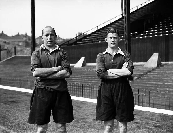 Members of Charlton Athletic Football Club, Jimmy Oakes and Les Boulter