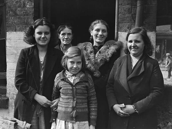 Members of the Perks and Morrin families of Highgate Road, Balsall Heath