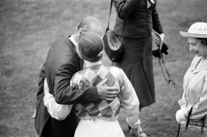 Framed Print : Members of the Royal Family at Ascot Racecourse, Berkshire Framed Print : Members of the Royal Family at Ascot Racecourse, Berkshire