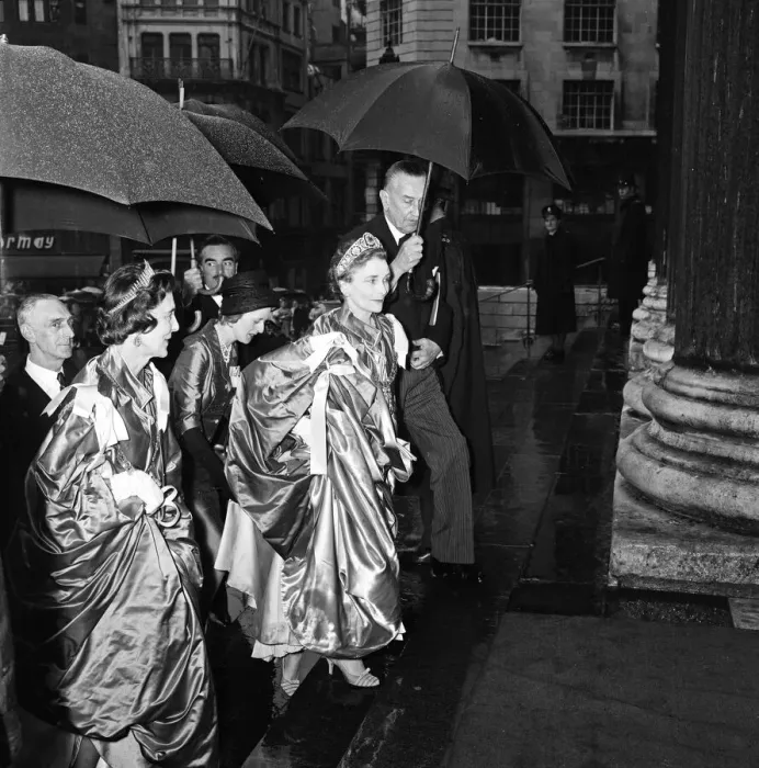 Framed Print : Members of the Royal Family attend a dedication of the Chapel of the Most Excellent Order