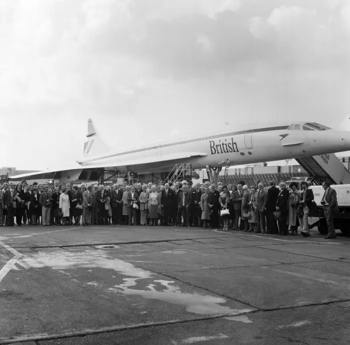 Framed Print : Eight members of the Royal Flying Corps went on a Concorde flight from Heathrow Airport Framed Print : Eight members of the Royal Flying Corps went on a Concorde flight from Heathrow Airport
