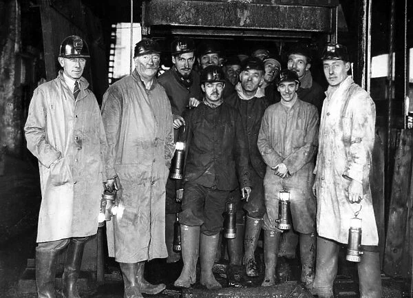Members of the Russian delegation paid a visit to a colliery during their visit to South