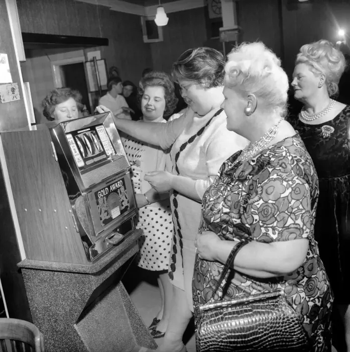 Framed Print : Members of the Southampton Fat Ladies Club'gather for their weekly meeting