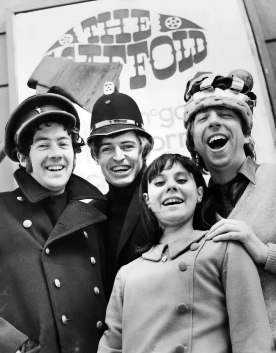 Framed Print : Members of theLiverpool pop group The Scaffold left to right: John Gorman Framed Print : Members of theLiverpool pop group The Scaffold left to right: John Gorman