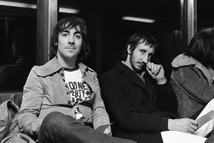 Framed Print : Members of The Who rock group. Drummer Keith Moon Framed Print : Members of The Who rock group. Drummer Keith Moon