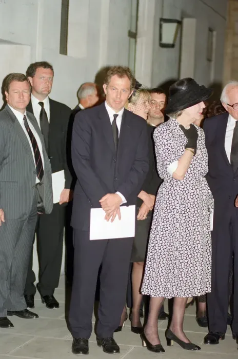 Framed Print : Memorial service for former Daily Mail editor Sir David English