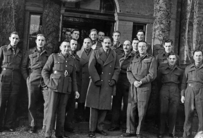 Framed Print : Men of the East Riding Yeomanry somewhere in the south of England during the Second Framed Print : Men of the East Riding Yeomanry somewhere in the south of England during the Second
