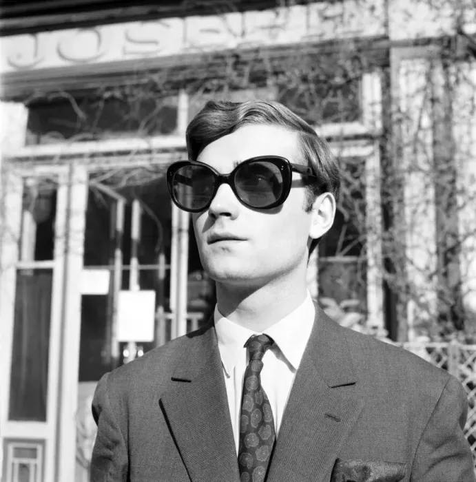 Framed Print : Men modelling the latest 1963 menswear designs in the streets of Paris. April 1963 Framed Print : Men modelling the latest 1963 menswear designs in the streets of Paris. April 1963