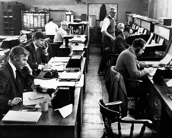Men Of Power - from this central control room at Newcastle Central Station they guide