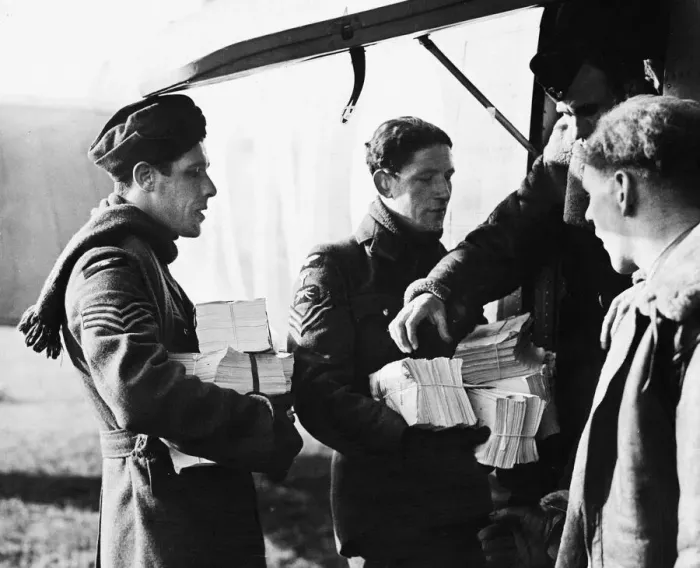 Framed Print : Men of the R. A. F. who took part in recent reconnaissance flight to Vienna and Prague Framed Print : Men of the R. A. F. who took part in recent reconnaissance flight to Vienna and Prague