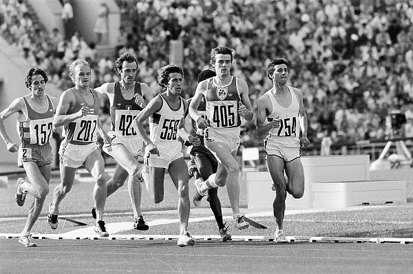 Mens 1500 metres Heats at the 1980 Summer Olympics in Moscow 31st July 1980