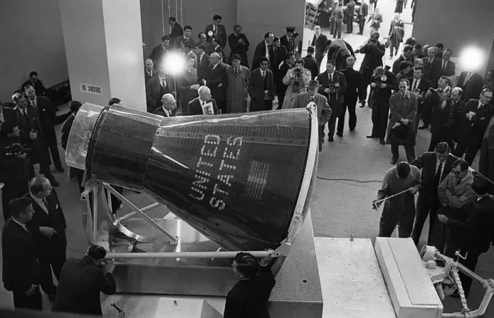 Framed Print : The Mercury capsule Friendship 7'in which astronaut John Glenn became Framed Print : The Mercury capsule Friendship 7'in which astronaut John Glenn became