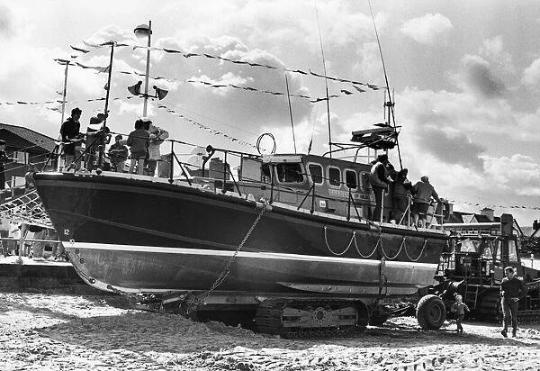 The Mersey Class RNLB lifeboat 'Lady Of Hilbre'