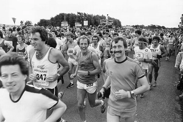 Mersey Marathon is run for the first time since the 1960s, with over 3