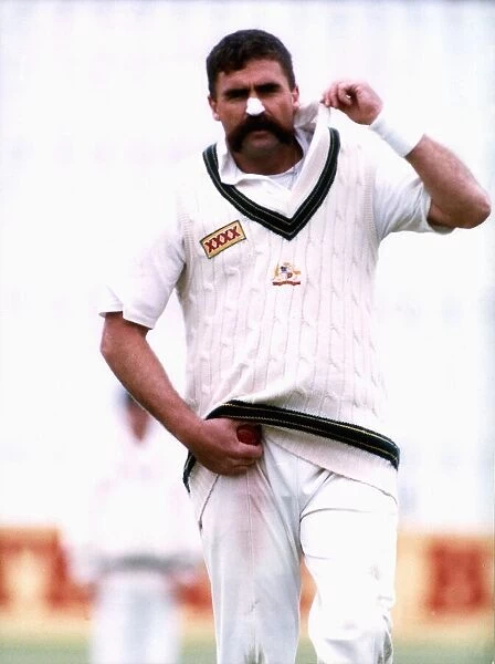 Merv Hughes Australian fast bowler July 1993