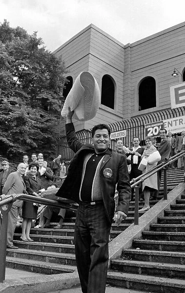 Mexico supporter with Sombrero World Cup 1966 England (0