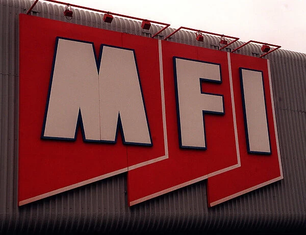 MFI Store in Wembley London February 1997 Stores Shopping
