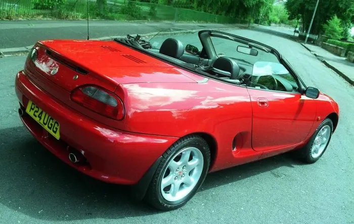 Framed Print : MGF car June 1999 Framed Print : MGF car June 1999