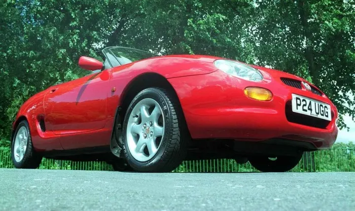 Framed Print : MGF car June 1999