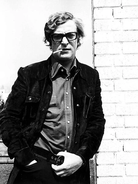Michael Caine, British actor, Tuesday 6th April 1971