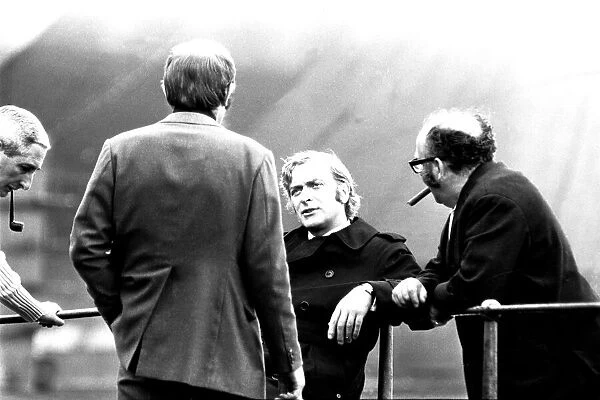 Michael Caine in a scene from the film Get Carter. Hebburn-Wallsend ferry landing with