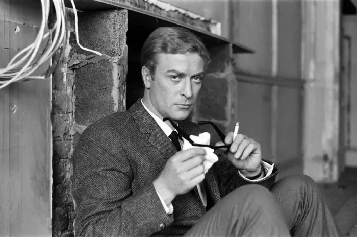 Framed Print : Michael Caine on the set of The Ipcress File. 21st September 1964 Framed Print : Michael Caine on the set of The Ipcress File. 21st September 1964