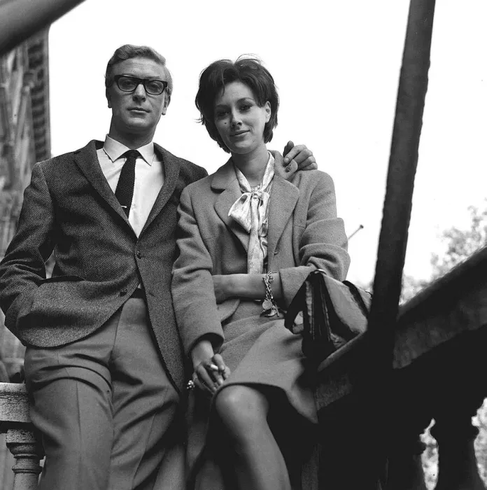 Framed Print : Michael Caine and Sue Lloyd stars of Ipcress file 1964 Framed Print : Michael Caine and Sue Lloyd stars of Ipcress file 1964