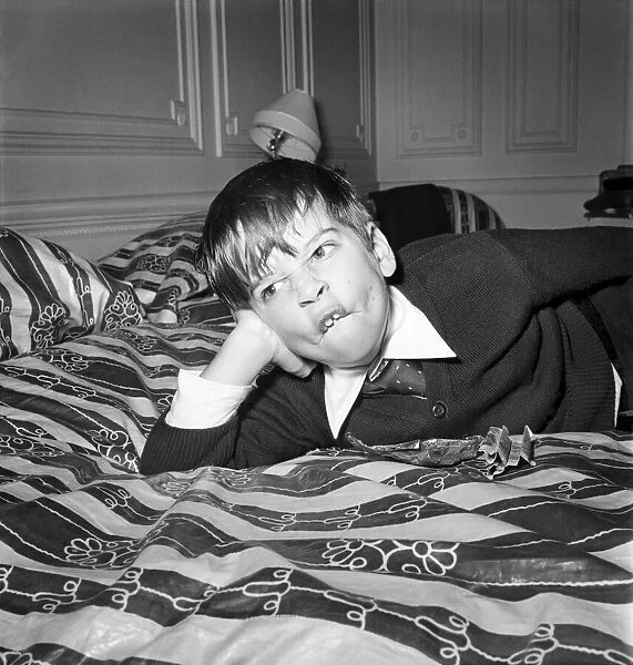 Michael Chaplin - Son of 'Charlie'. October 1952 C5113-003