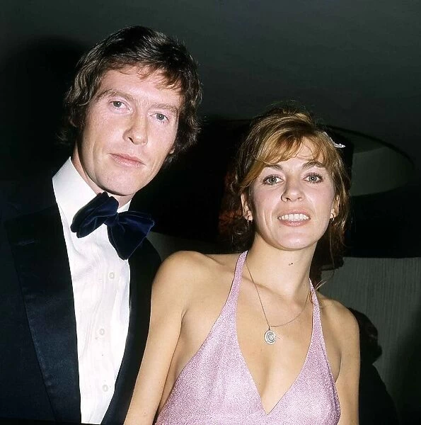 Michael Crawford Actor - December 1972 With his wife at the Premiere of