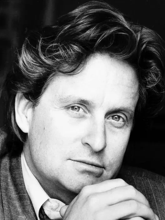 Framed Print : Michael Douglas Actor April 1986 Framed Print : Michael Douglas Actor April 1986