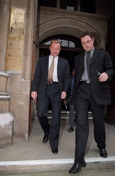 Michael Flatley Dancer October 98 Leaving the high court after his former manager