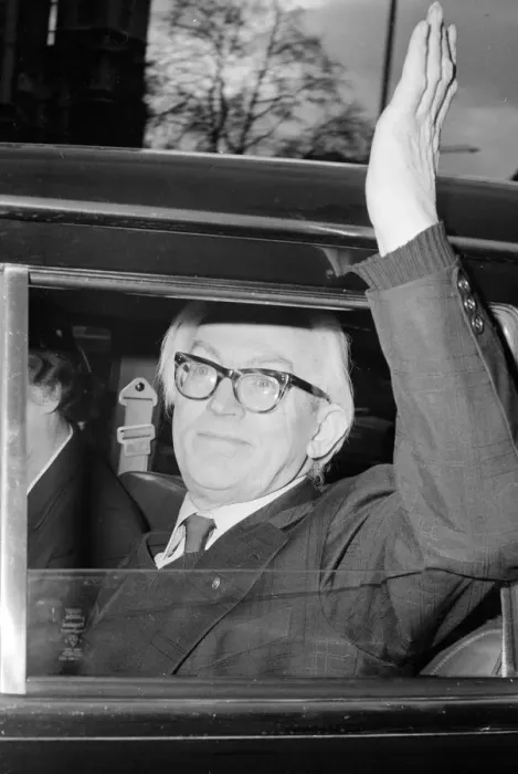 Framed Print : Michael Foot Left wing candidate in the Labour Party leadership election following