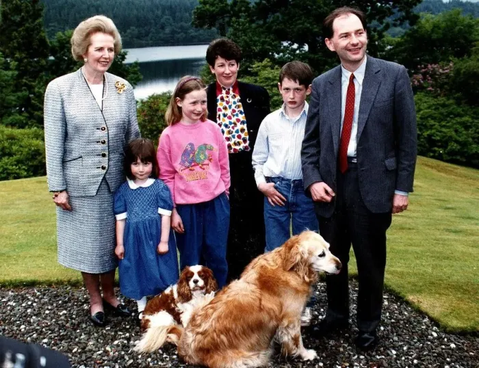 Framed Print : Michael Forsyth MP Member of Parliament Secretary of State for Scotland with family Framed Print : Michael Forsyth MP Member of Parliament Secretary of State for Scotland with family