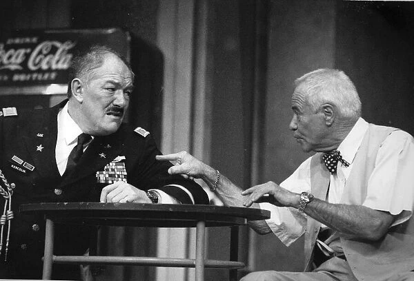 Michael Gambon and Jack Lemmon acting in Donald Freeds play Veterans Day