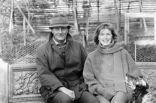 Michael Heseltine, pictured at his home with his wife Ann