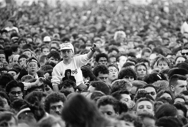 Michael Jackson, Bad Tour 1988, concert at Aintree Racecourse, Aintree, Merseyside