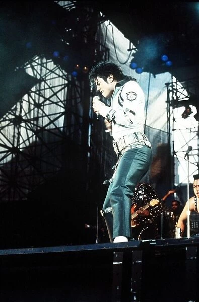 Michael Jackson - In concert at Cardiff Arms Park - 26th July 1988 - Western Mail
