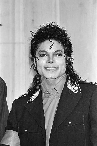 Michael Jackson, pictured in 1988, in London where he is entered into The Guinness World