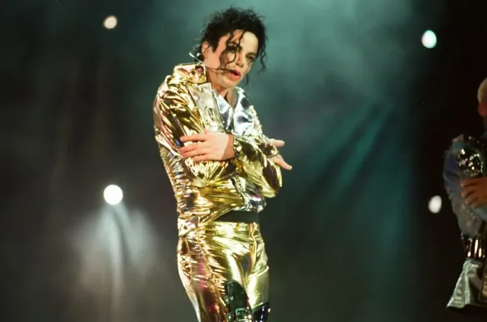 Framed Print : Michael Jackson seen here on stage in Prague. 8th September 1996 Framed Print : Michael Jackson seen here on stage in Prague. 8th September 1996