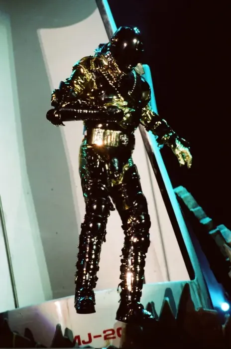 Framed Print : Michael Jackson seen here on stage in Prague. 8th September 1996