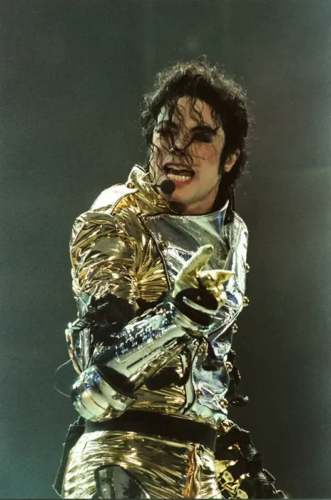 Framed Print : Michael Jackson seen here on stage at Sheffield 10th July 1997 Framed Print : Michael Jackson seen here on stage at Sheffield 10th July 1997