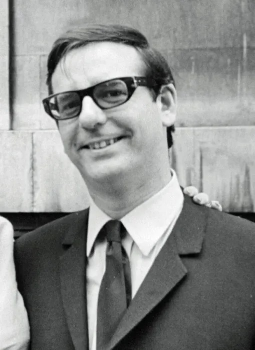 Framed Print : Michael Jeffrey manager of the pop group The Animals