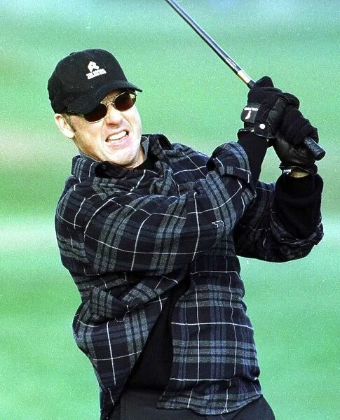 Michael Keating on the Old Course at St Andrews October 1998